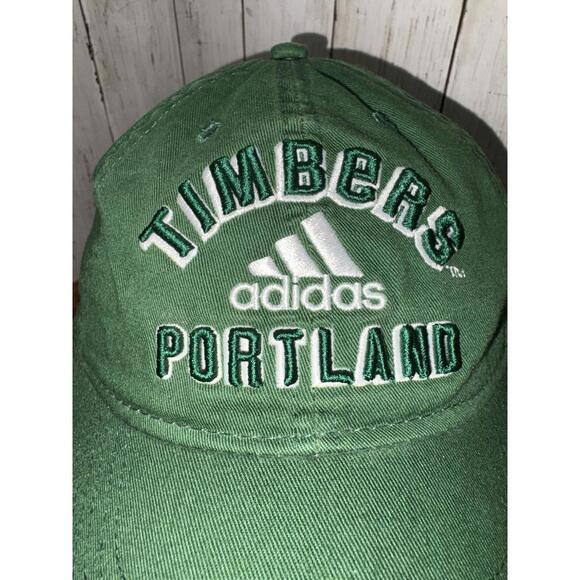 Adidas Portland Timbers Strap Back Dad Hat Cap OSFA 2013 Season MLS Soccer - Picture 1 of 10
